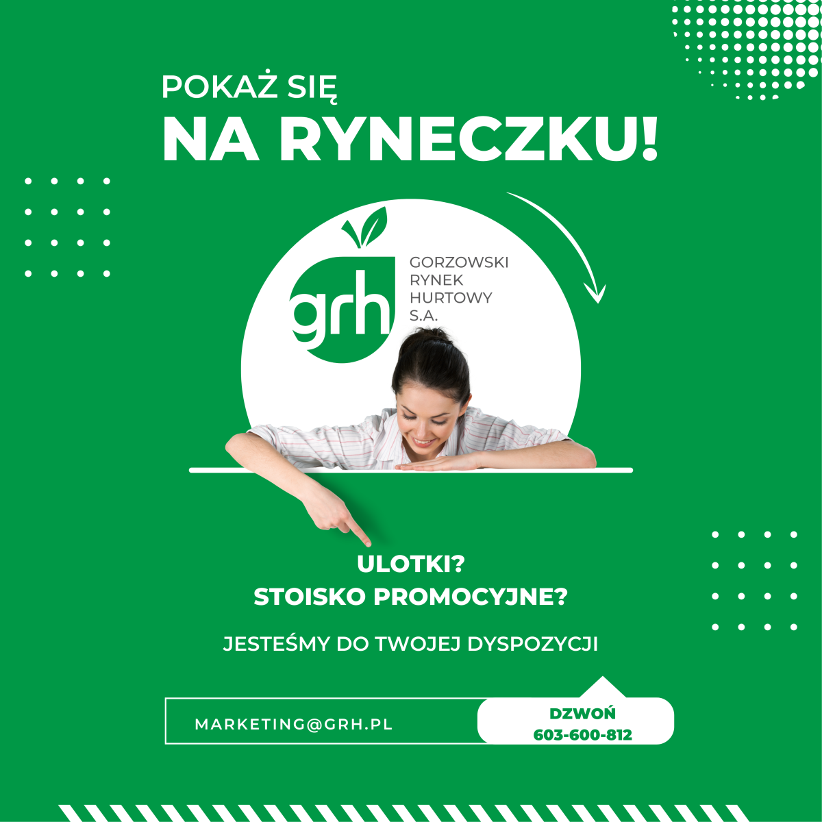 Zdjęcie: Oferta na działania promocyjne na terenie GRH S.A.
